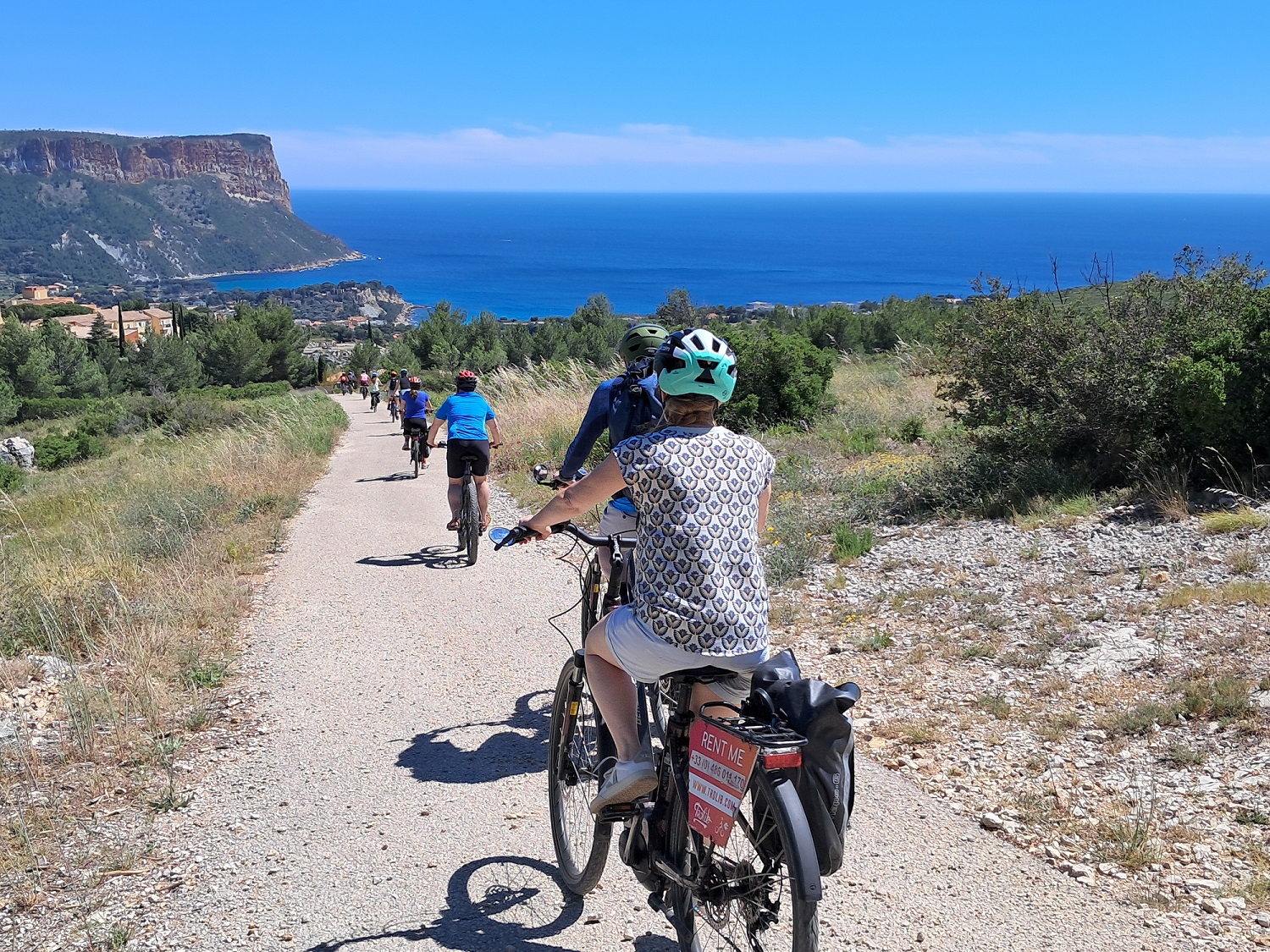 Circuit en VTT électrique 2H Parc national des Calanques Billet daté