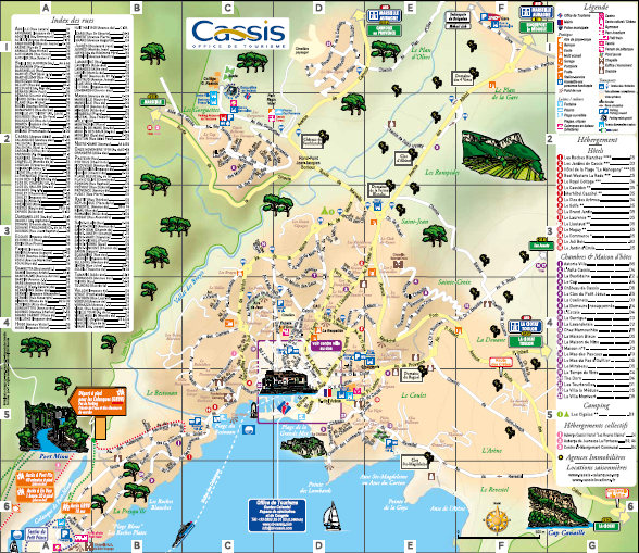 Cassis Map