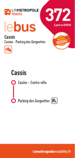 Bus Ligne 372 : Parking Gorguettes - Centre Ville (Casino de Jeux)