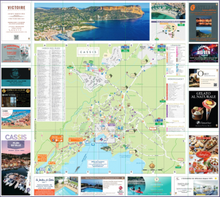 Map Cassis 2023 - 24 foldable