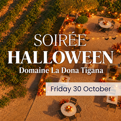Halloween Party at Domaine La Dona Tigana on Friday 30 October 2026