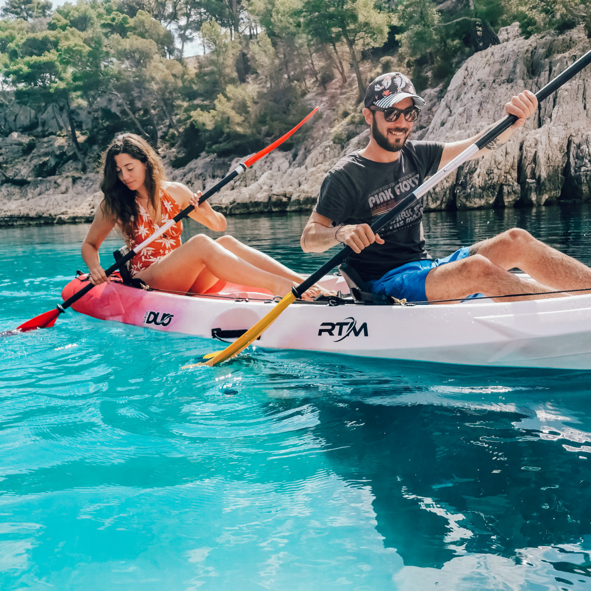 Au coucher de soleil, randonnée en kayak de mer et snorkeling 2h avec LOKAYAK