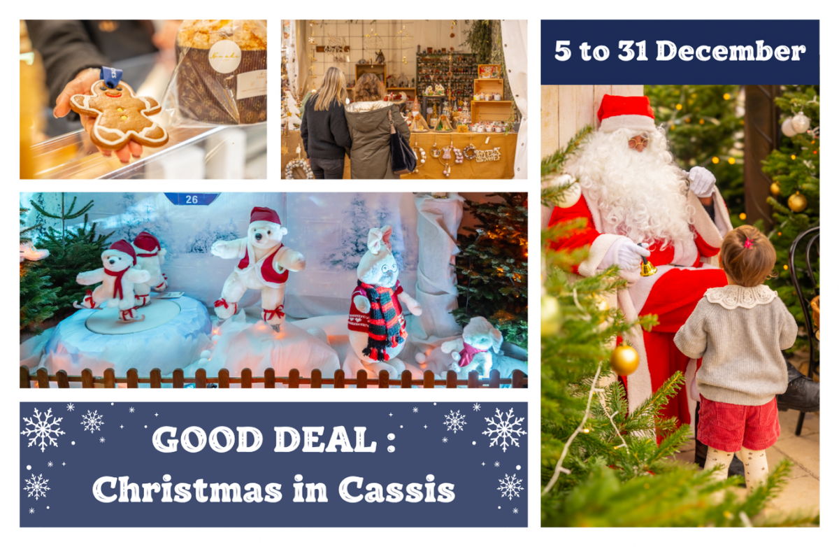 In December: Enchanted Christmas festivities in the heart of Cassis