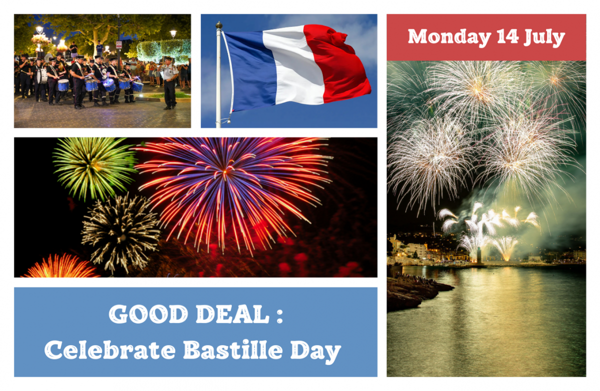 In July: Celebrate Bastille Day by the Sea
