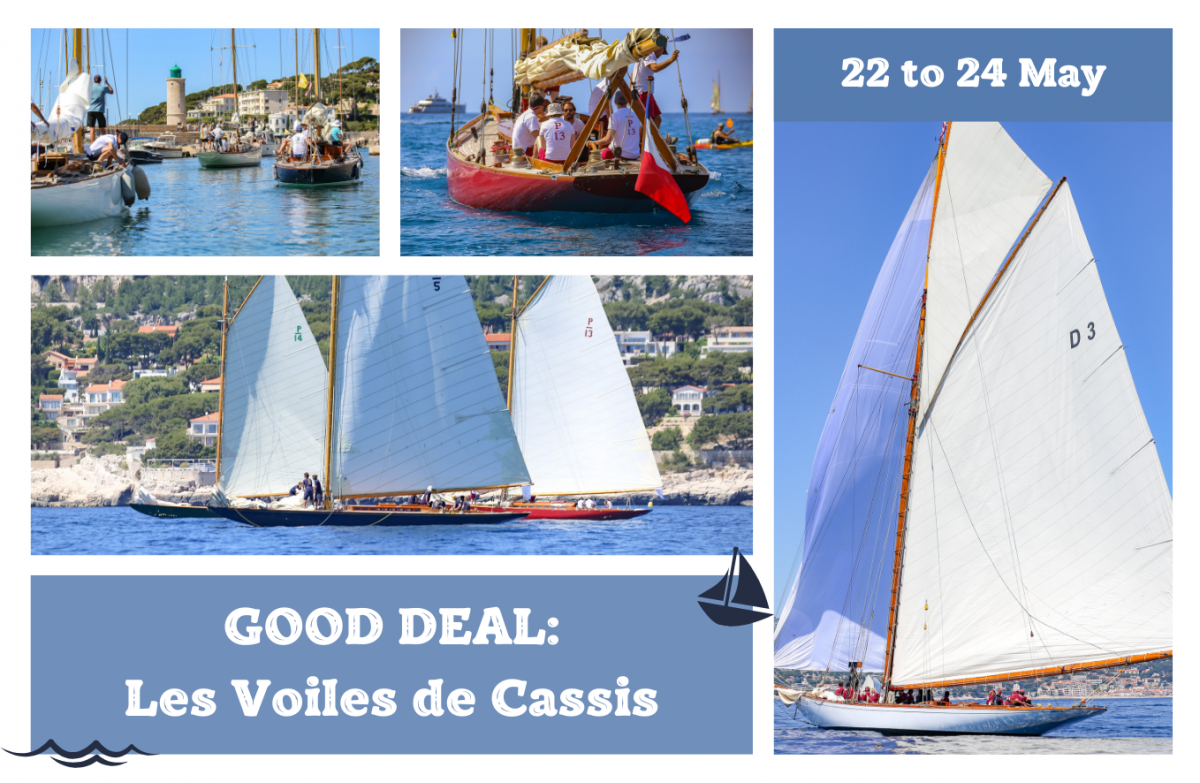 Bon plan : Les Voiles de Cassis du 22 au 24 mai 2026