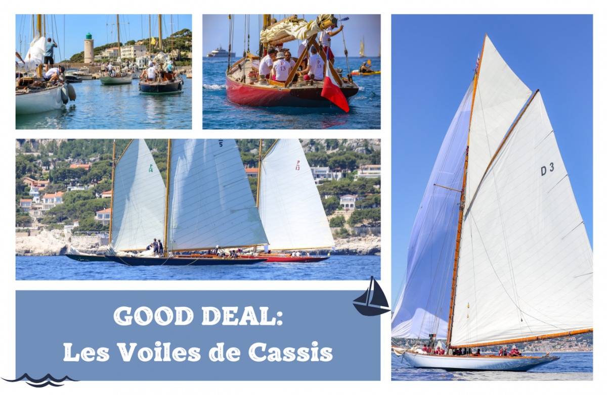 Good deal in May: Feel the rhythm of the Mediterranean Sea with Les Voiles de Cassis!