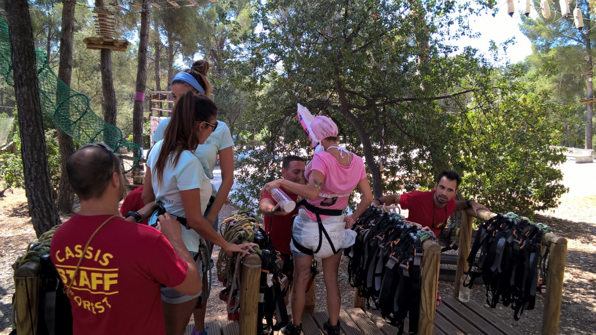 The rope park : CASSIS FOREST - © OT Cassis The rope park : CASSIS FOREST