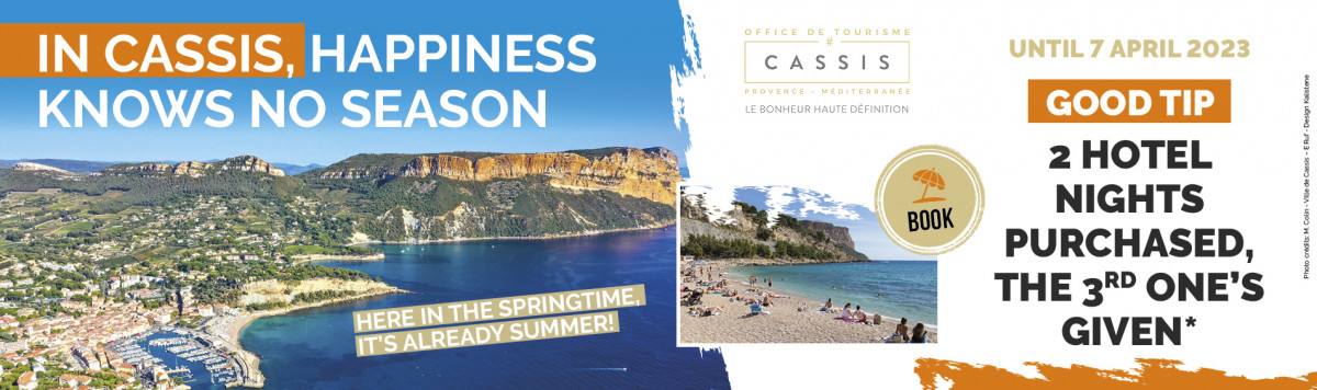 Cassis in Provence offers you a night