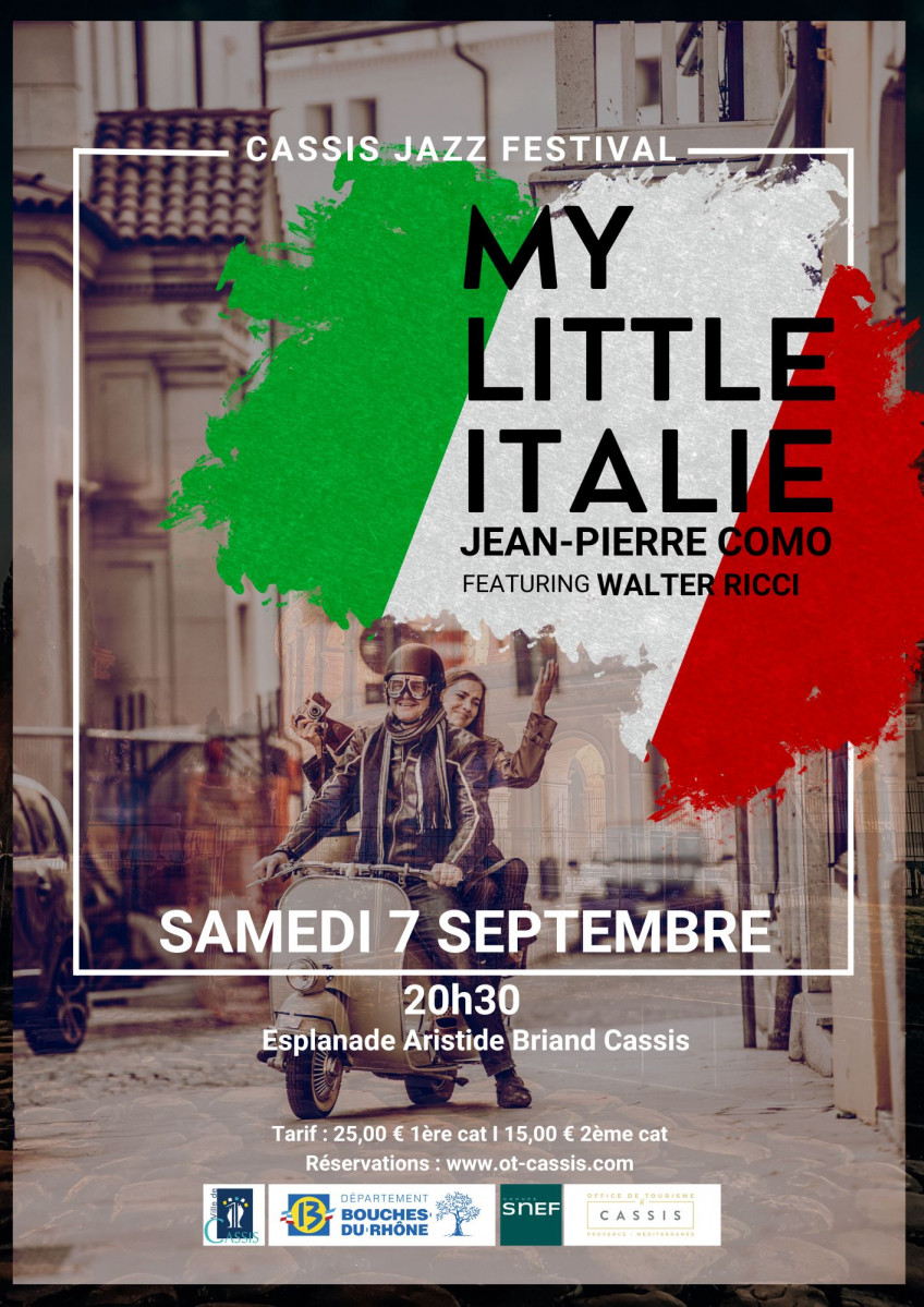Cassis Jazz Festival 2024: “My Little Italie“ jazz concert, music and song
