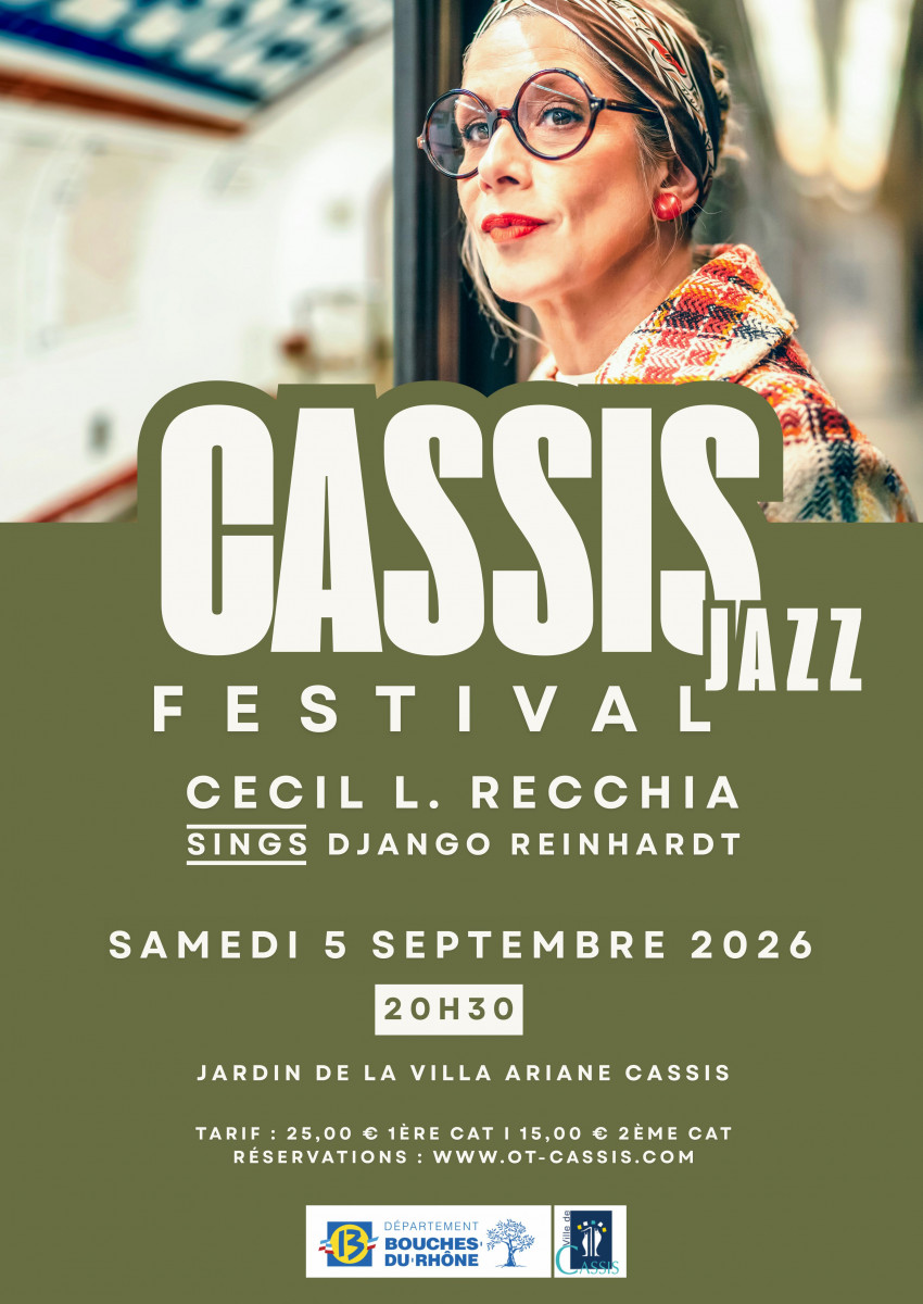 Cassis Jazz Festival 2026 : Cecil L. Recchia chantera Django Reinhardt