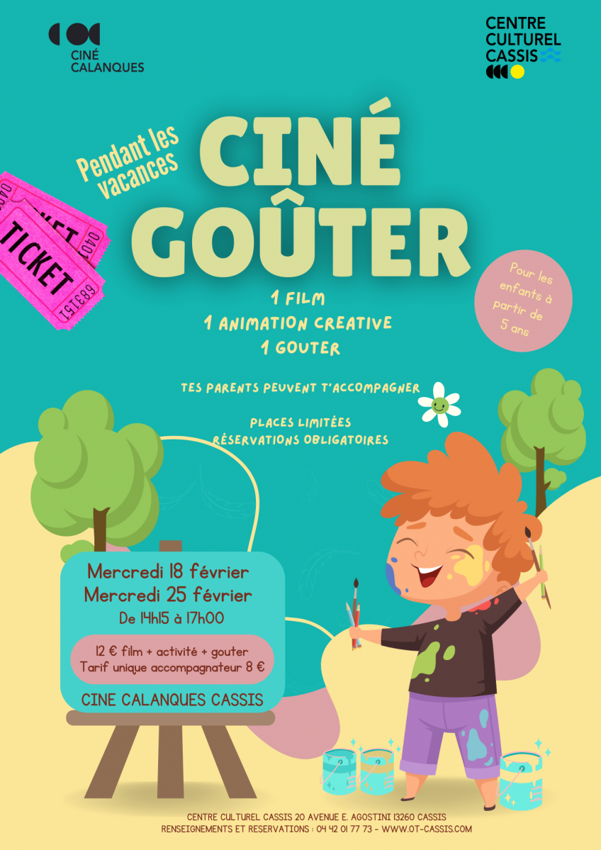 Cinéma goûter pour les enfants à Cassis