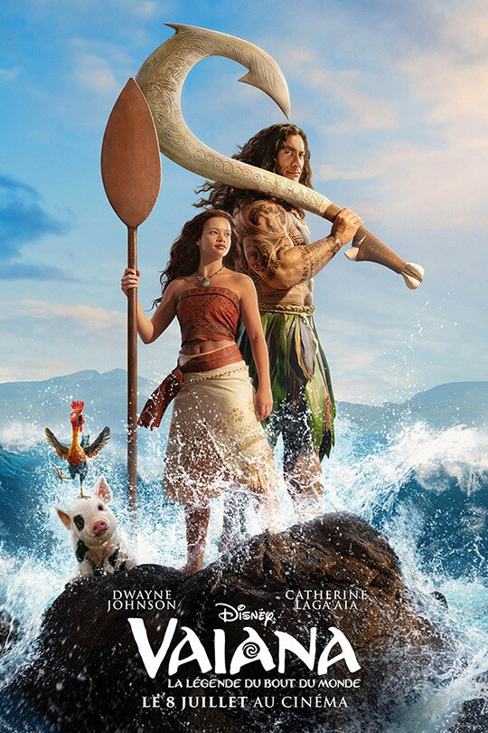 Cinéma sous les étoiles 2026 à Cassis - Vaiana, la légende du bout du monde