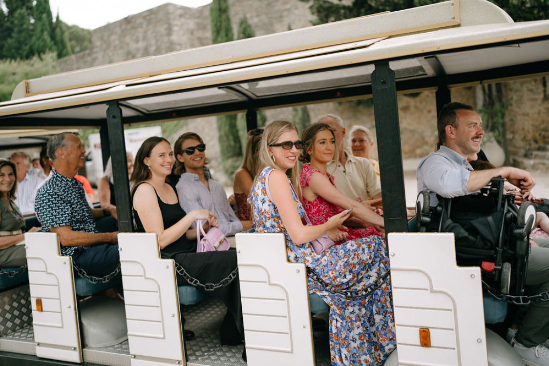 Guided tour by tourist train - © FRANCE Voguette Guided tour by tourist train