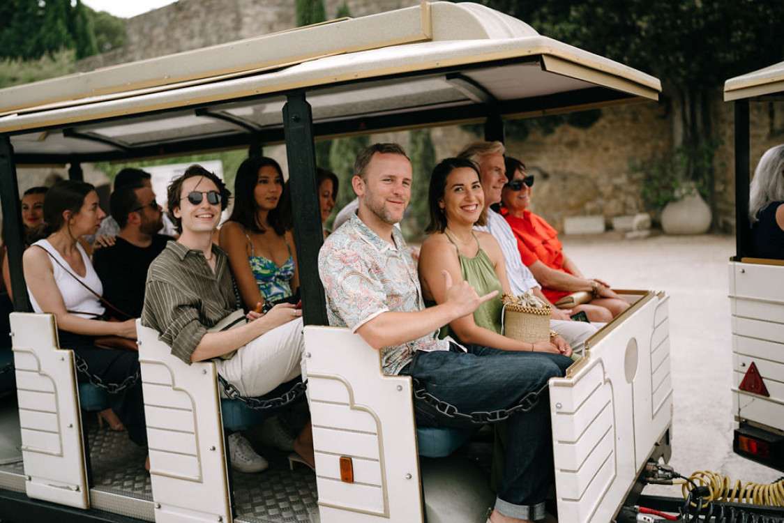 Guided tour by tourist train - © FRANCE Voguette Guided tour by tourist train