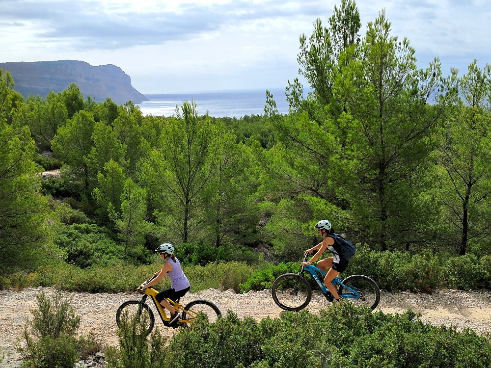 Circuit en VTT électrique 3H - Parc national des Calanques Circuit en VTT électrique 3H - Parc national des Calanques