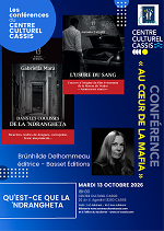 Conférence : Au cœur de la mafia le 13 octobre 2026 à Cassis