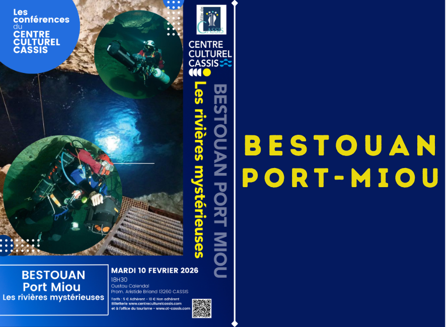 Conference: Bestouan Port-Miou – The Mysterious Rivers