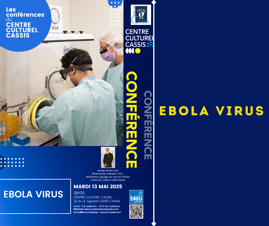 Conférence : Ebola virus le 13 mai 2025 à Cassis