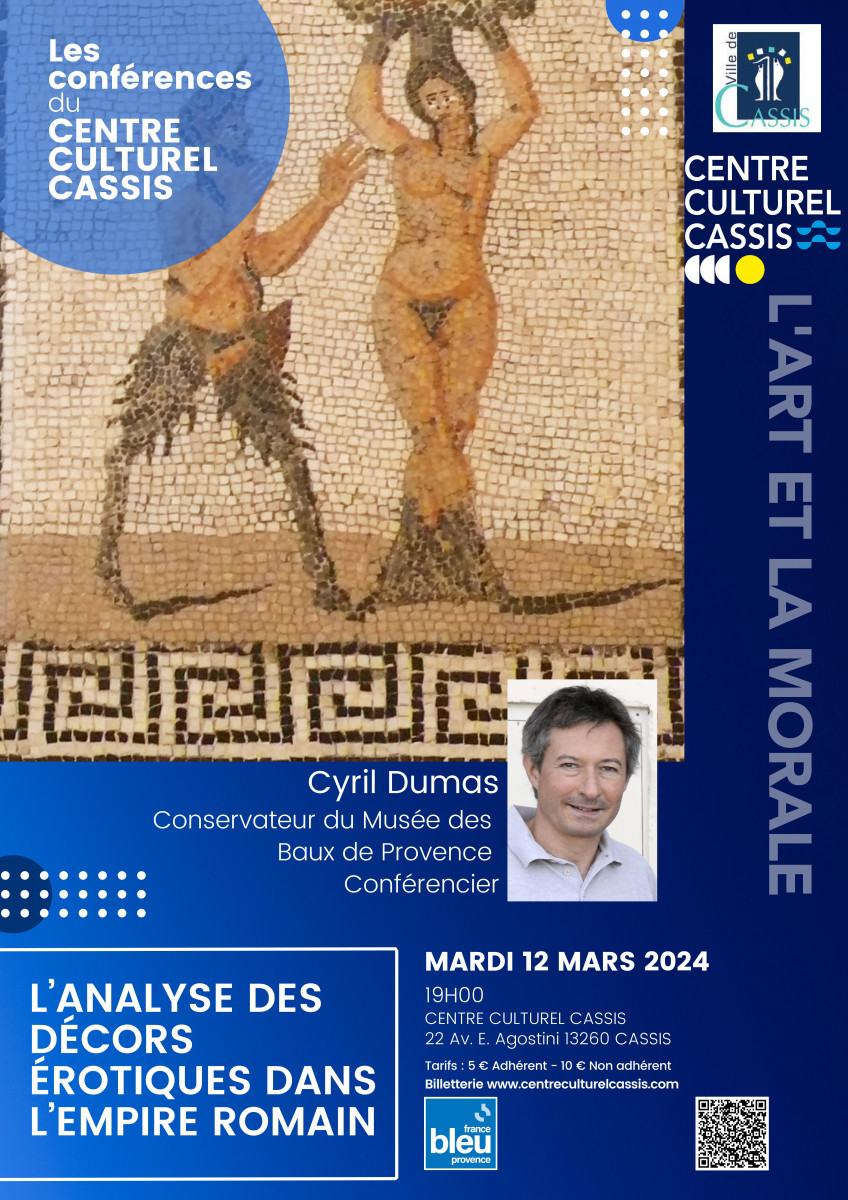 Conférence : L'art et la morale - L'analyse des décors érotiques dans l'empire romain
