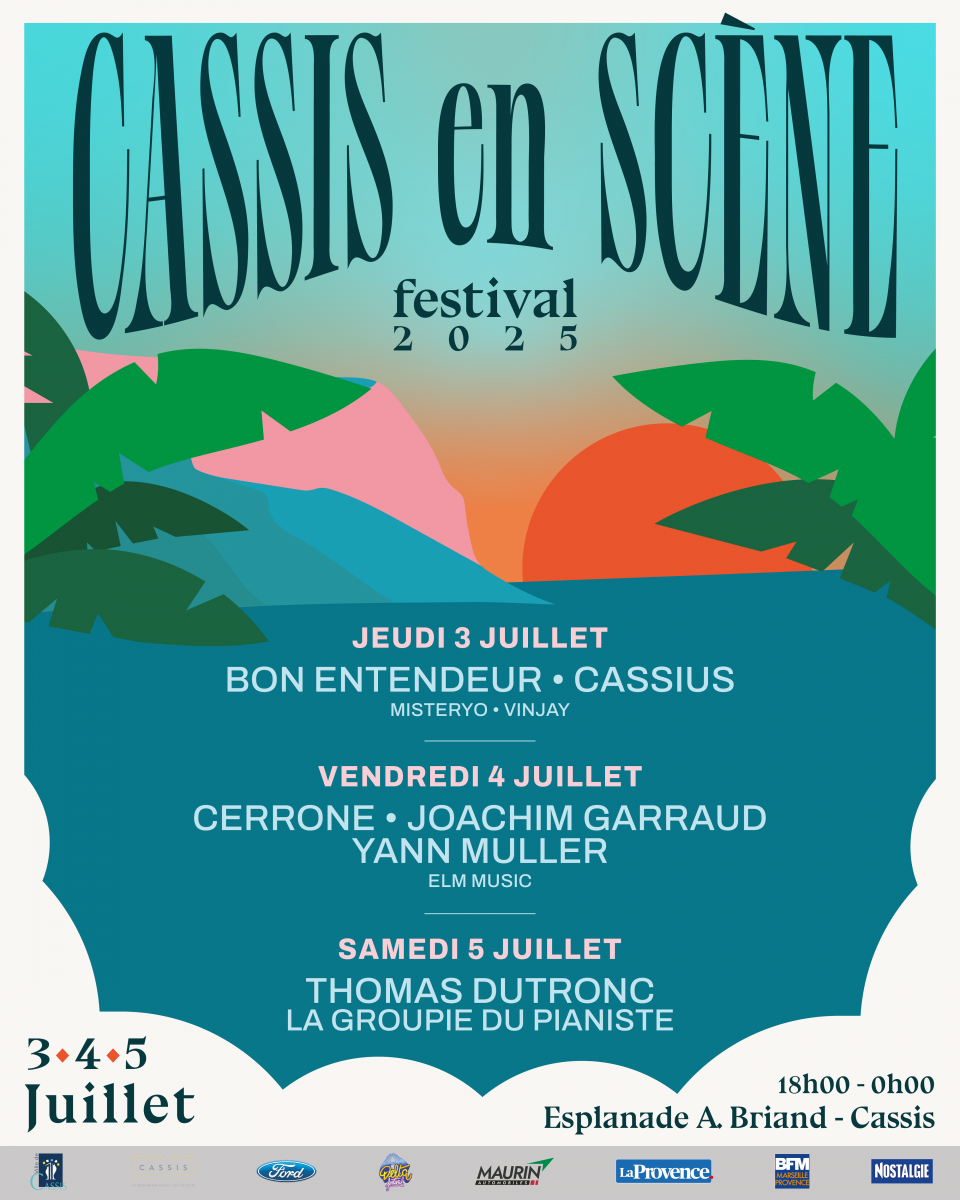 Festival Cassis en Scène - Bon Entendeur - Cassius le 3 juillet 2025 Festival Cassis en Scène - Bon Entendeur - Cassius le 3 juillet 2025
