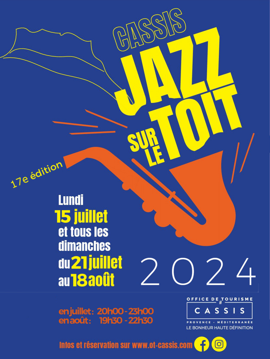 Festival Jazz sur le toit: Saxophonist Gérard Murphy with standards by Charly Parker