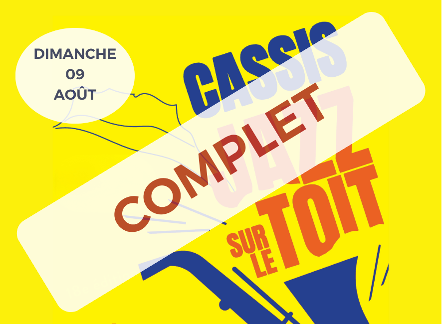 Jazz sur le toit : 09 août 2026 à Cassis - © Office de Tourisme de Cassis Jazz sur le toit : 09 août 2026 à Cassis