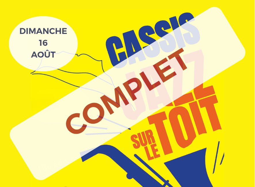 Jazz sur le toit - 16 août 2026 à Cassis