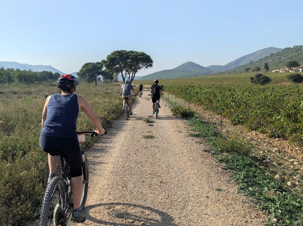 Location de E-VTT 1/2 journée sur Cassis et Parc national des Calanques Location de E-VTT 1/2 journée sur Cassis et Parc national des Calanques