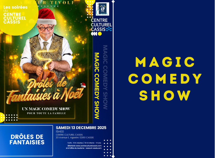 Magic Comedy Show - Drôles de Fantaisies à Noël - 13 décembre 2025