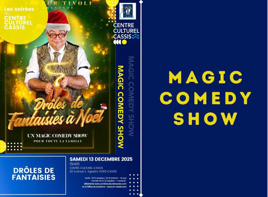 Magic Comedy Show - Drôles de Fantaisies à Noël - 13 décembre 2025