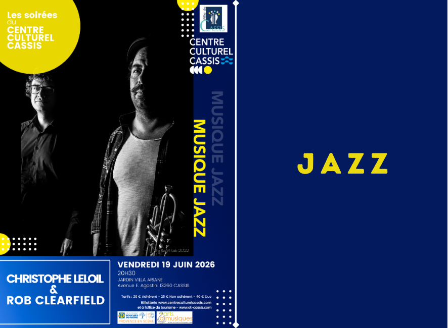 Musique Jazz : Christophe Leloil & Rob Clearfield - 19 juin 2026