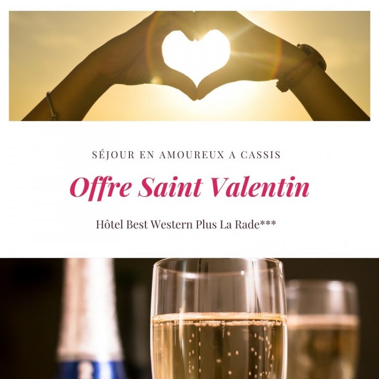 Offre Saint Valentin au Best Western Plus La Rade - Cassis Provence