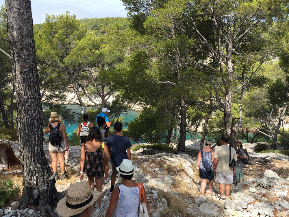 Randonnée privatisée au départ de Cassis - demi-journée - © Bureau des guides et accompagnateurs de Cassis Calanques Cap Canaille Randonnée privatisée au départ de Cassis - demi-journée