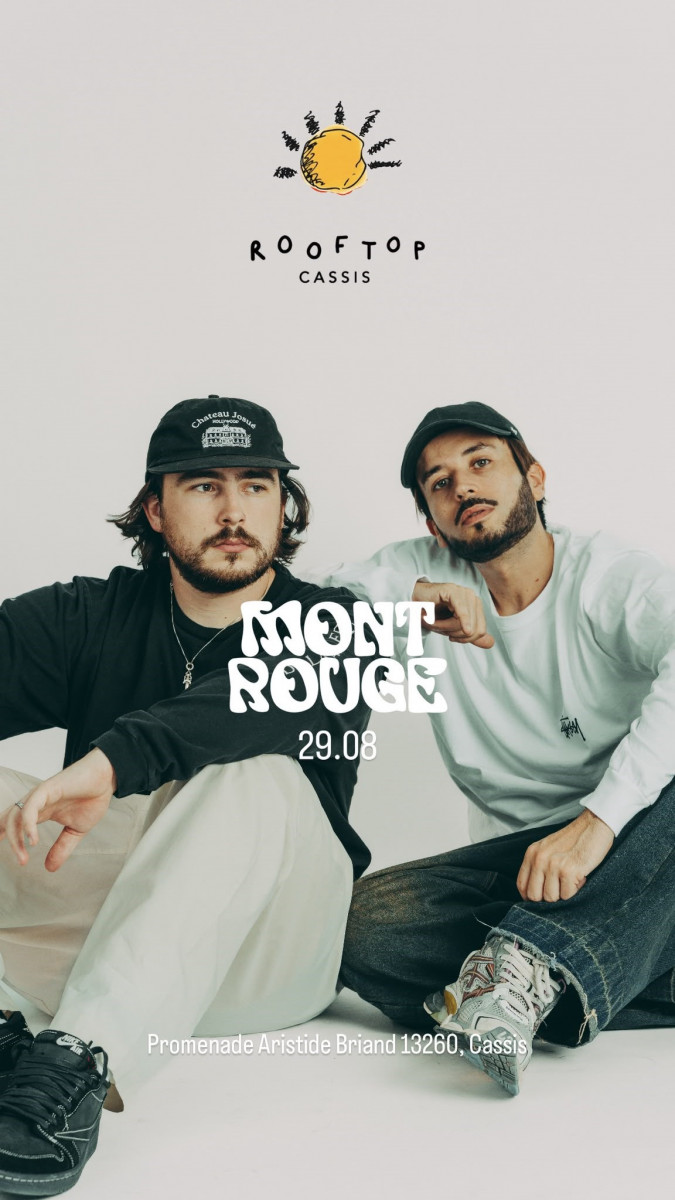 Rooftop Cassis : DJ Mont Rouge - Arless - Lorenzo Ausilia le 29 aout 2026 à Cassis