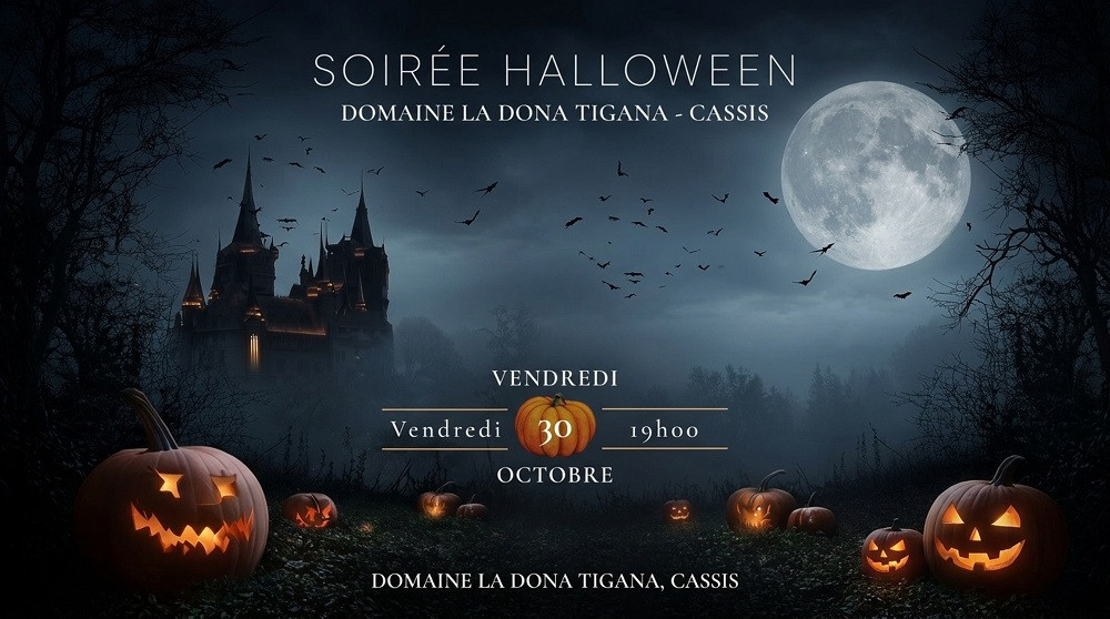 Soirée Halloween au Domaine La Dona Tigana le 30 octobre 2026