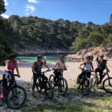 A VTT électrique : Visite des calanques (2 heures) avec Calank Bike