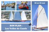 Bon plan : Les Voiles de Cassis du 22 au 24 mai 2026