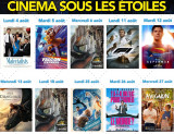 Cinéma sous les étoiles - Programmation août 2025