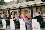 Guided tour by tourist train