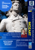 Conférence musicale : Mozart le 19 novembre 2024 à Cassis