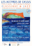 Festival Les Accords de Cassis du 20 au 23 aout 2025