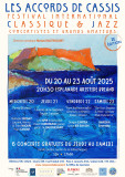 Festival Les Accords de Cassis du 20 au 23 aout 2025