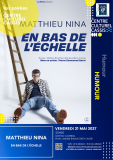 Comedy Evening: Matthieu Nina – En bas de l'échelle in Cassis on Friday, 21 May 2027