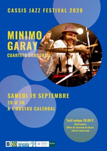 19 septembre 2020 - Cassis Jazz Festival : Minino Garay - Cuarteto Cordobese