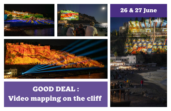 26 & 27 June 2026: Projection mapping on the cliff face in Cassis