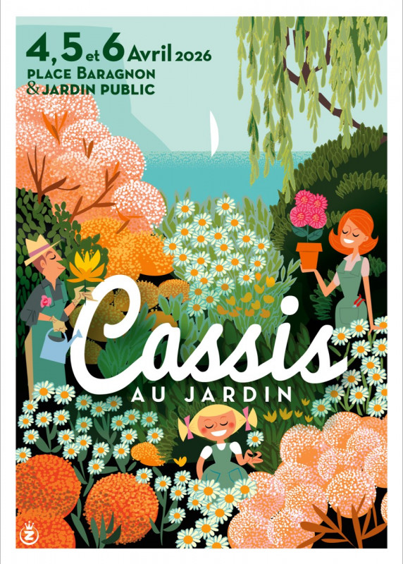 Bon plan : Cassis au jardin du 4 au 6 avril 2026