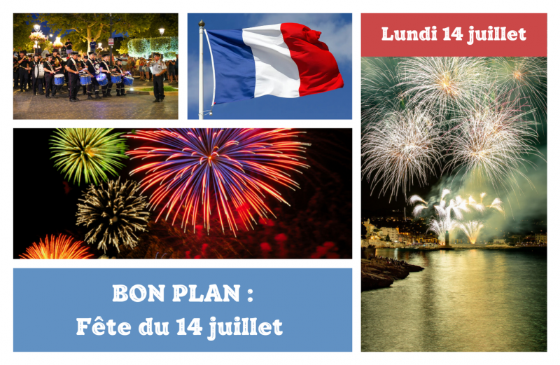 Bon plan de juillet : Célébrez la fête nationale en bord de mer