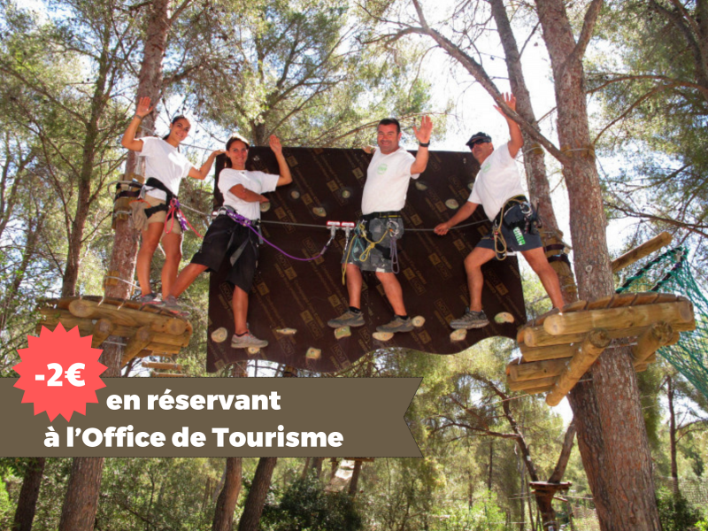 The rope park : CASSIS FOREST