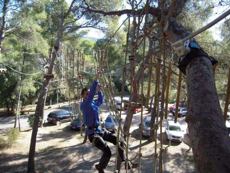 The rope park : CASSIS FOREST