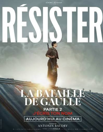 Cinéma sous les étoiles 2026 à Cassis - La bataille de Gaulle - Partie 2 : J'écris ton nom